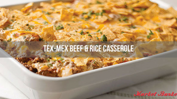 Tex-Mex Beef & Rice Casserole