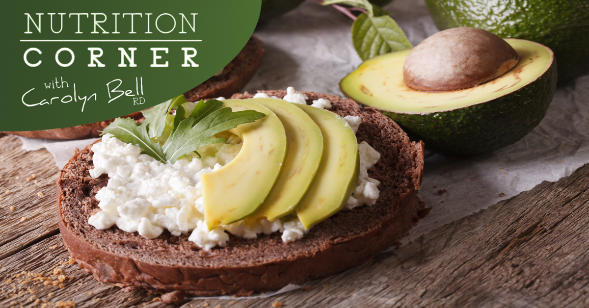 Breakfast Toast With Cottage Cheese And Avocado Market Basket