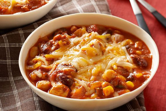Slow-Cooker Chunky Chicken Chili