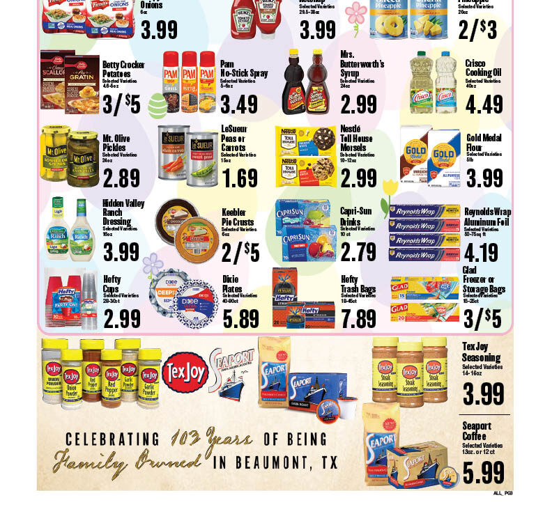 Southeast Texas Weekly Ad Market Basket