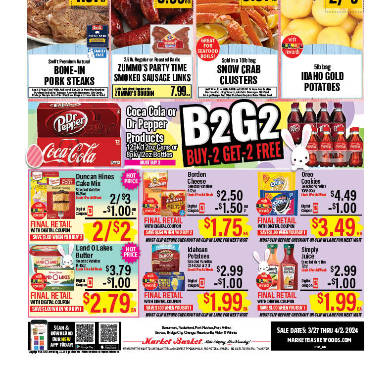 Southeast Texas Weekly Ad Market Basket